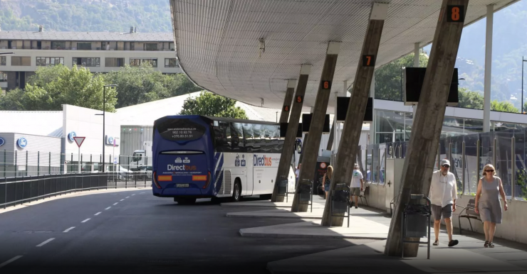 Una imatge de l'estació nacional d'autobusos.